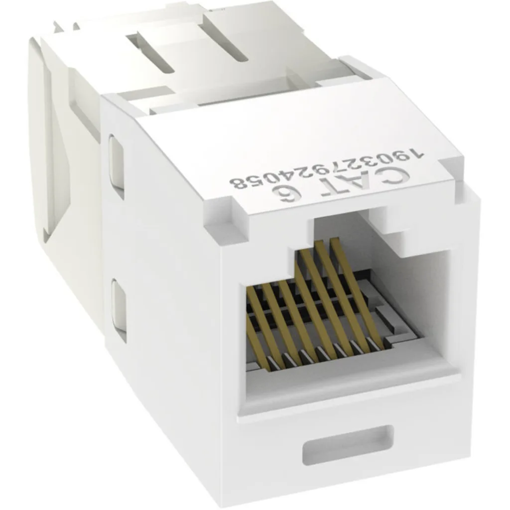 Imagen 3 de Conector RJ-45 Hembra CAT6 Color Blanco - Panduit 