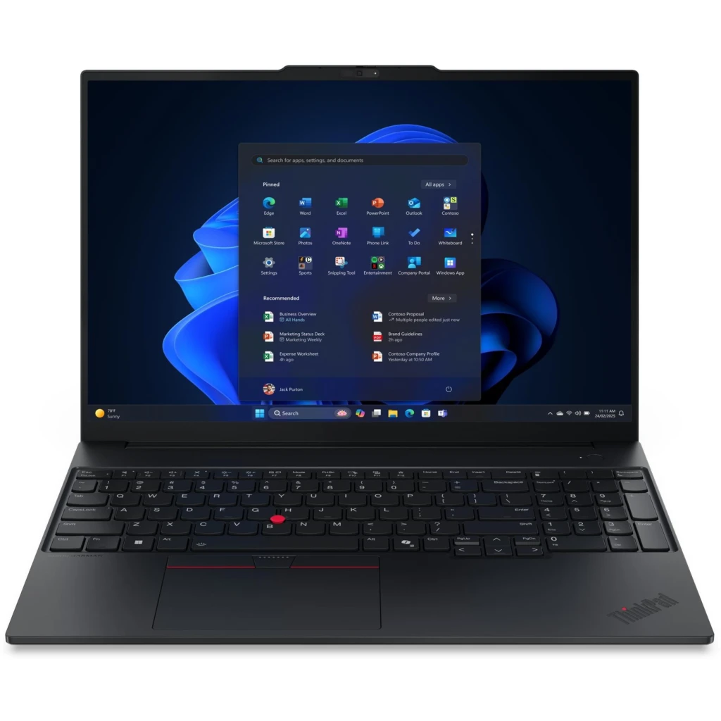 Imagen 2 de Notebook Lenovo Thinkpad E16 Gen3 Ultra 5 225H 16GB 512GB 16" W11P