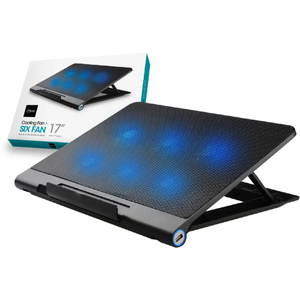 Imagen 1 de MLAB BASE VENTILADOR NOTEBOOK SIX FAN 8