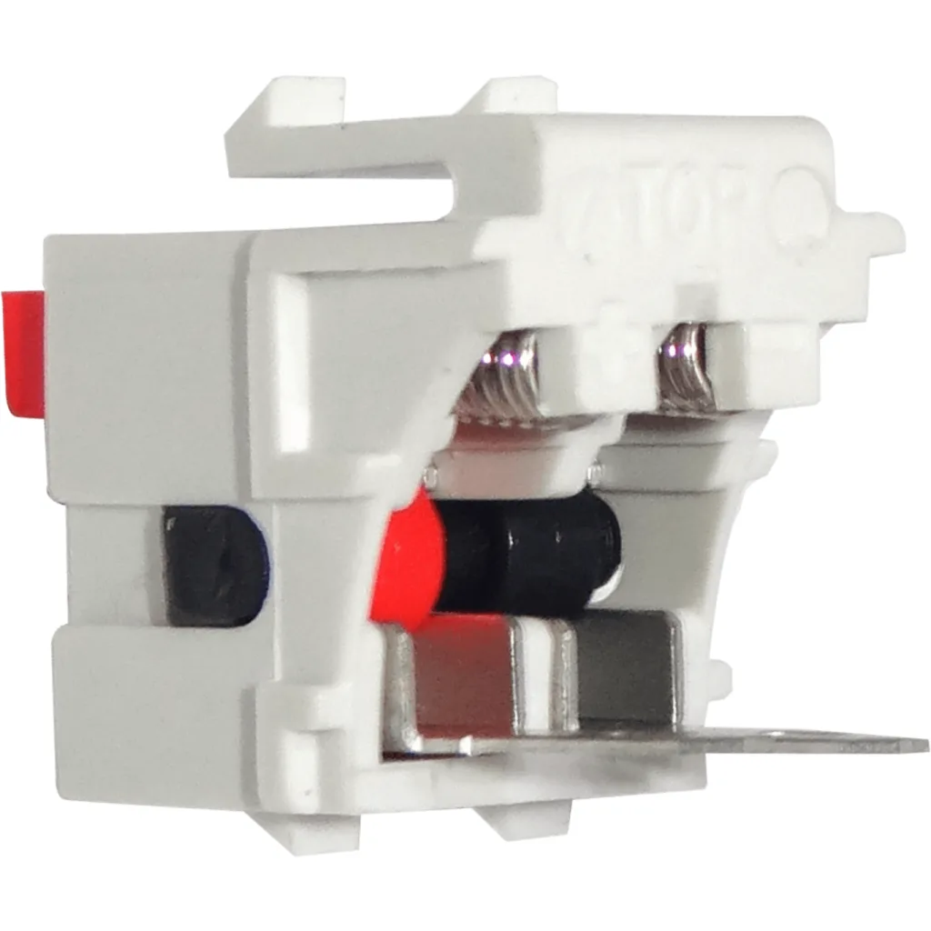 Imagen 2 de ICC Keystone 2-pin Parlante Rojo-Negro max-AWG16 UL