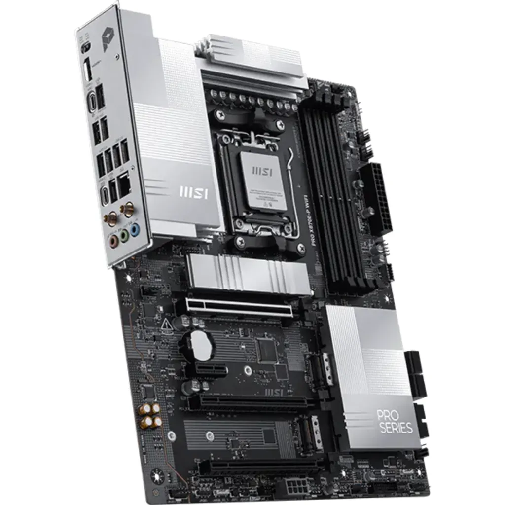 Imagen 3 de Tarjeta Madre MSI PRO X870E-P WIFI Socket AM5 4*DDR5 3*M.2 LAN 5G WIFI7 ATX
