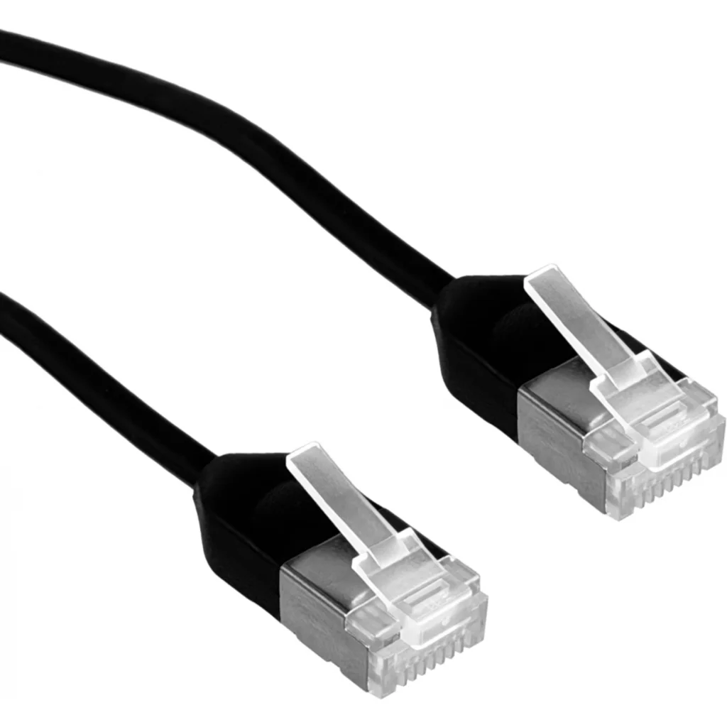 UBIQUITI 3mt Negro Cat6A F/UTP Cable Exterior TPE 10GbE PoE+++