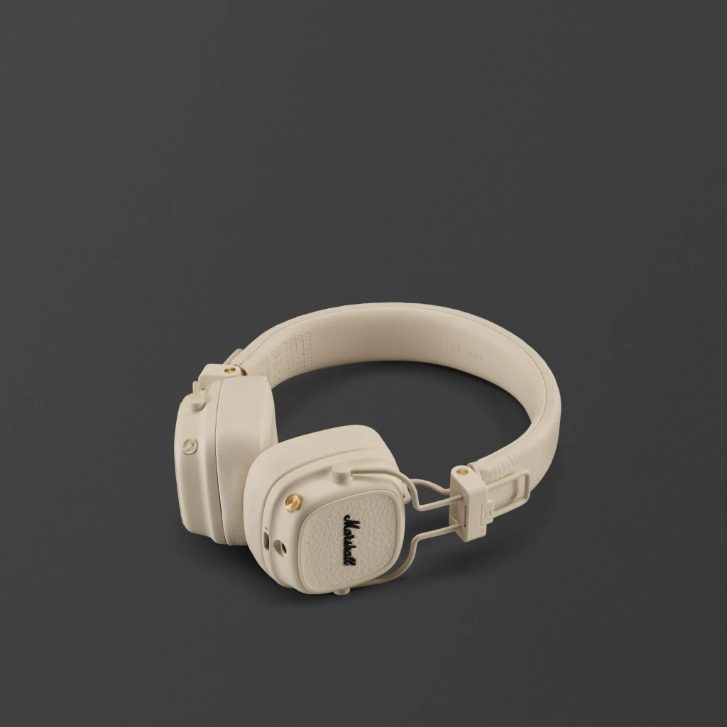Imagen 2 de Audifono On Ear Wireless Major V Marshall crema