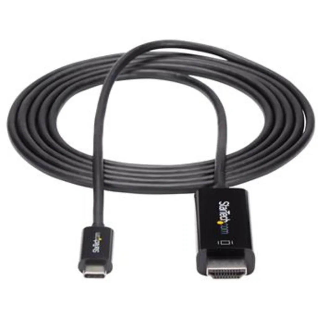 Imagen 3 de Cable Adaptador USB Tipo-C a HDMI M/M UHD 4K 3840x2160 60Hz 2mt Negro - StarTech