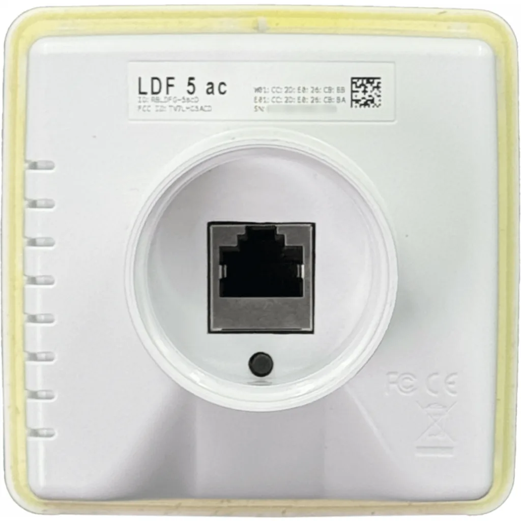 Imagen 1 de MIKROTIK 9dBi AC 17o 5GHz 25dBm L3 1-1000 inc24V p/Dish-DirecTV-40mm