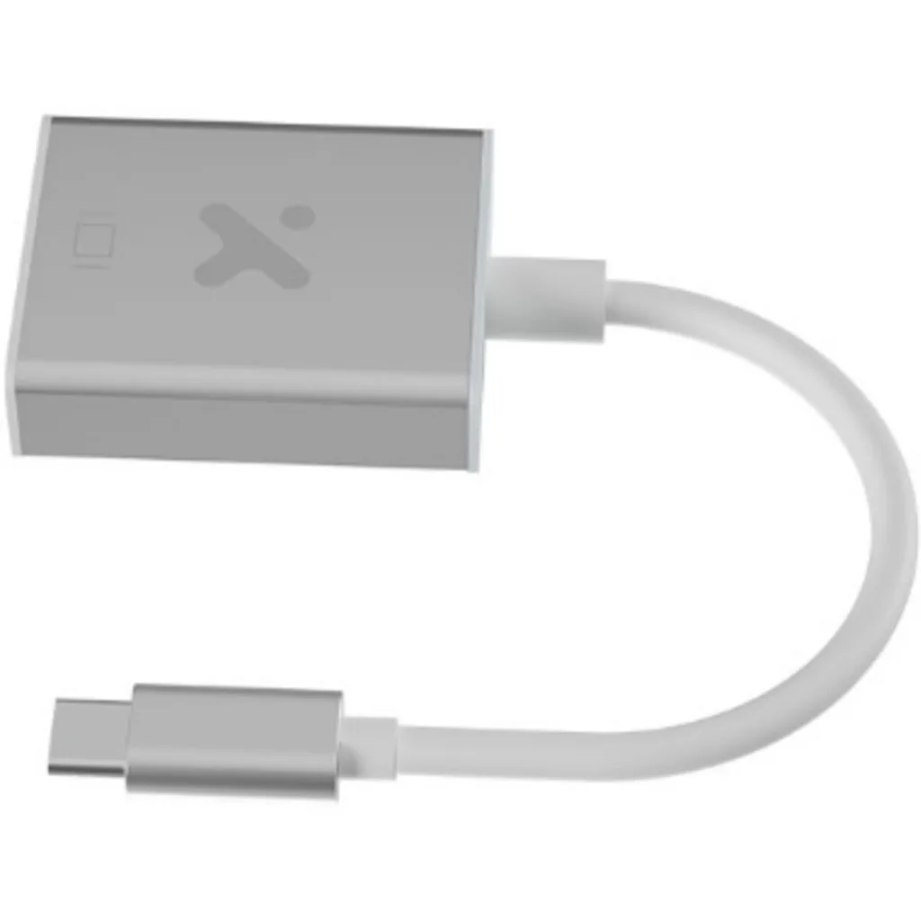 Imagen 2 de Xtech - Display adapter - USB Type C - VGA - Aluminum silver - XTC-552