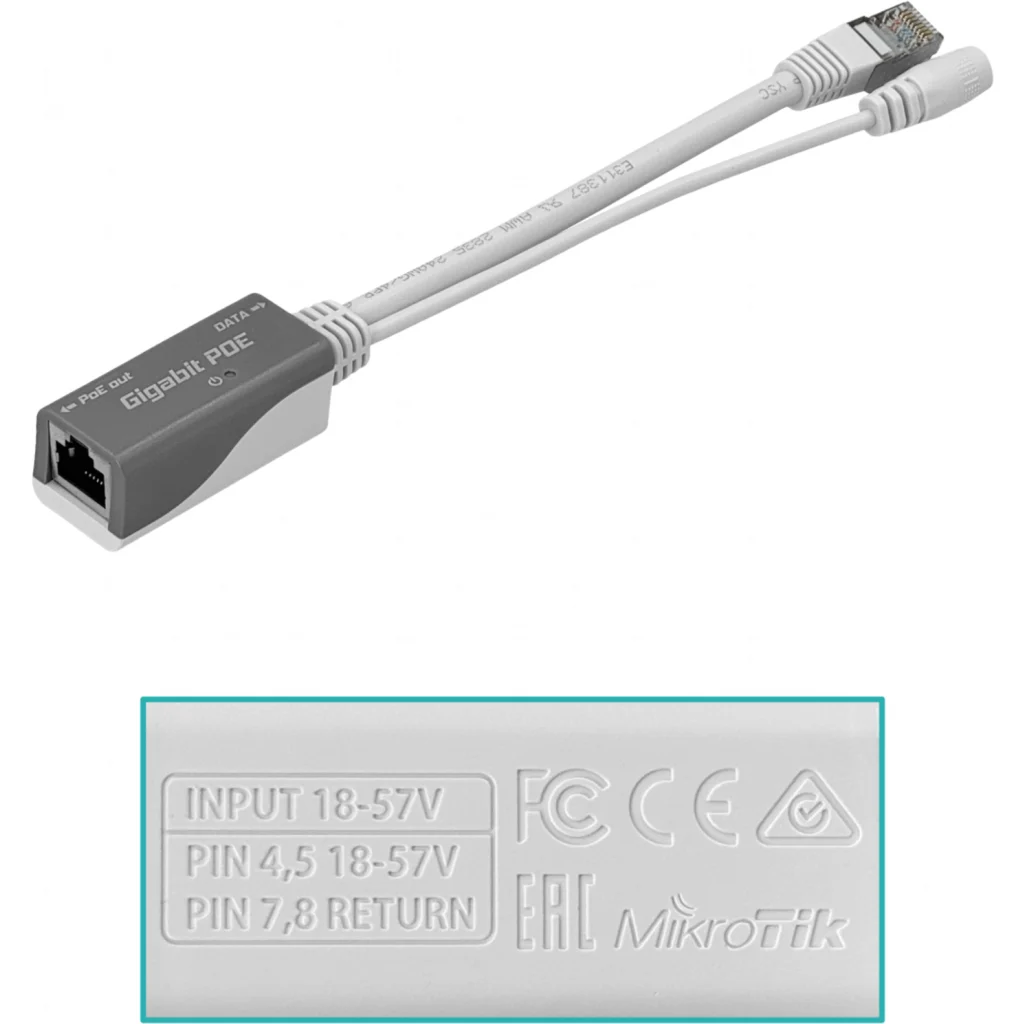 Imagen 8 de MIKROTIK 2-1000(1-PoE-In) 1-SFP-2,5GMedio Converter IP55 inc-48Vdc