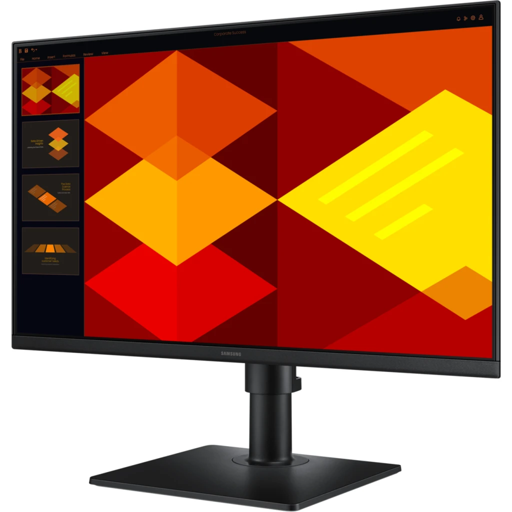 Imagen 1 de Monitor Samsung S40GD 24" FHD IPS 100Hz DP HDMI Altura ajustable y Pivoteable
