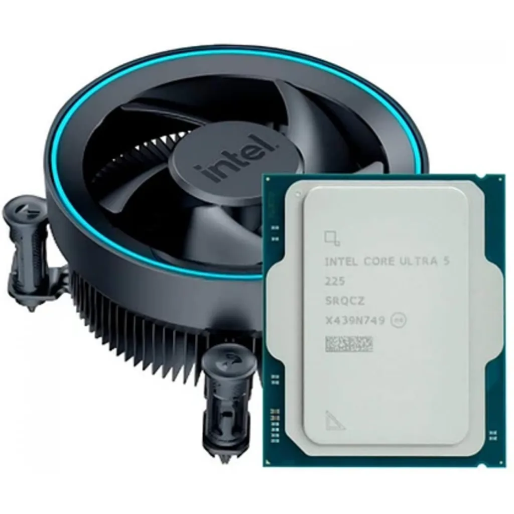 Imagen 2 de CPU Intel® Core Ultra 5 225 4.9-3.3GHz 10 Núcleos 20MB LGA1851 Grf integ/con FAN