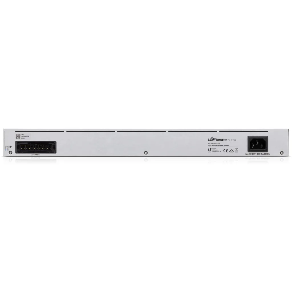 Imagen 1 de Switch Ubiquiti UniFi 24 Puertos PoE Gigabit 10/100/1000 802.3bt PoE Conmutdor
