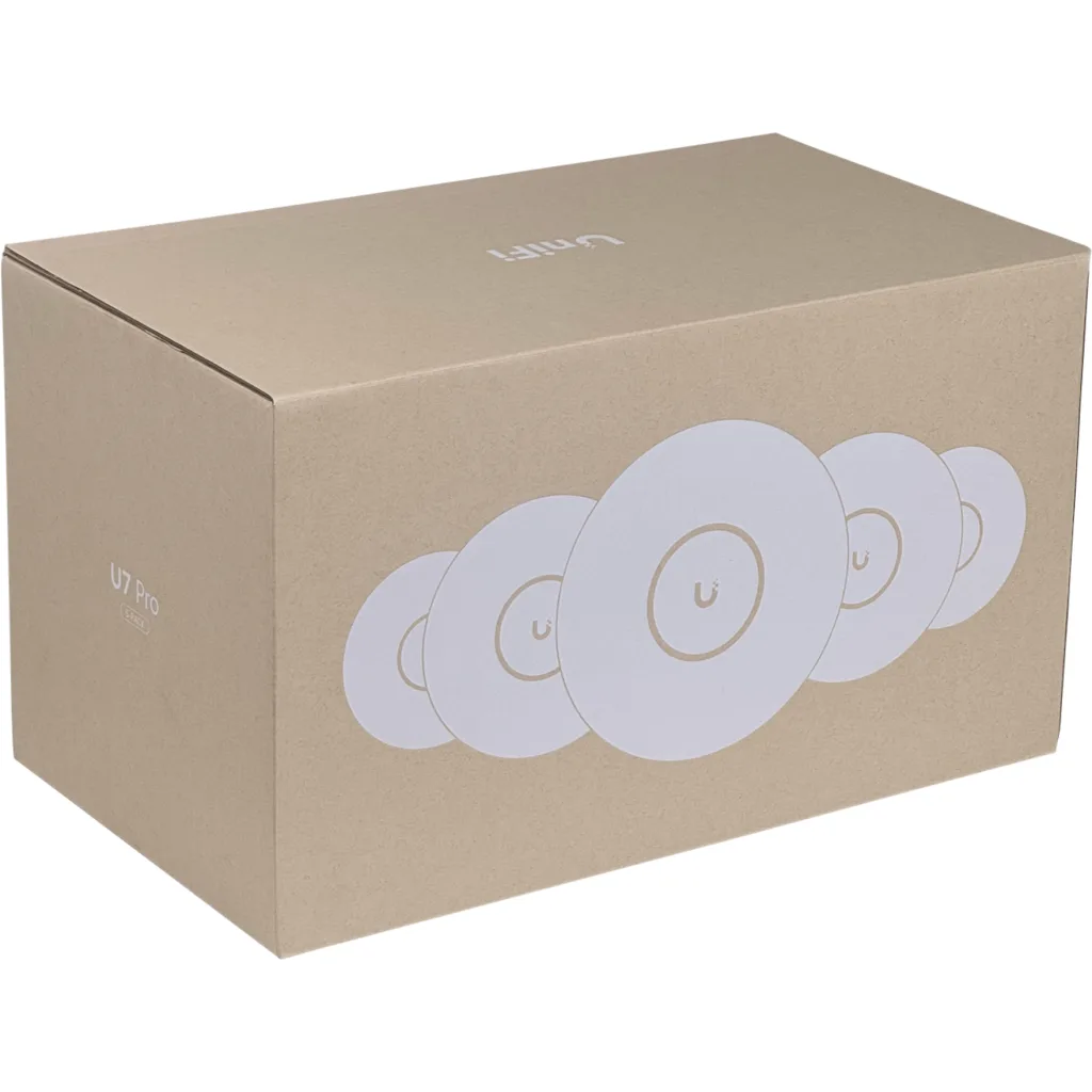 Imagen 2 de UniFi AP WiFi 7 Interior - 2,4GHz (2x2 688Mbps 4dbi) 5GHz (2x2 4.3Gbps 6dbi) 6GHz(2x2 5.8Gbps 5.8dbi) (1) 2.5GbE Req: U-PoE+