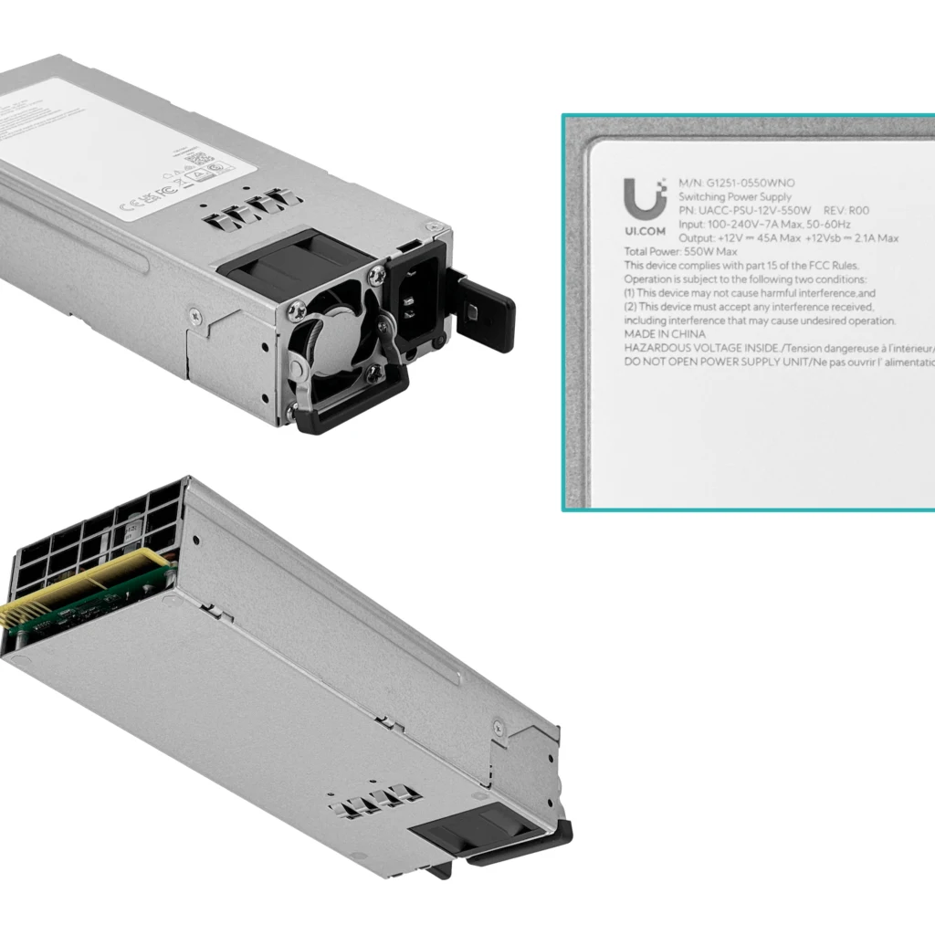 Imagen 1 de UBIQUITI Switch Etherlightingtm de capa 3 de 100G/25G de alta densidad de 1,8 Tb