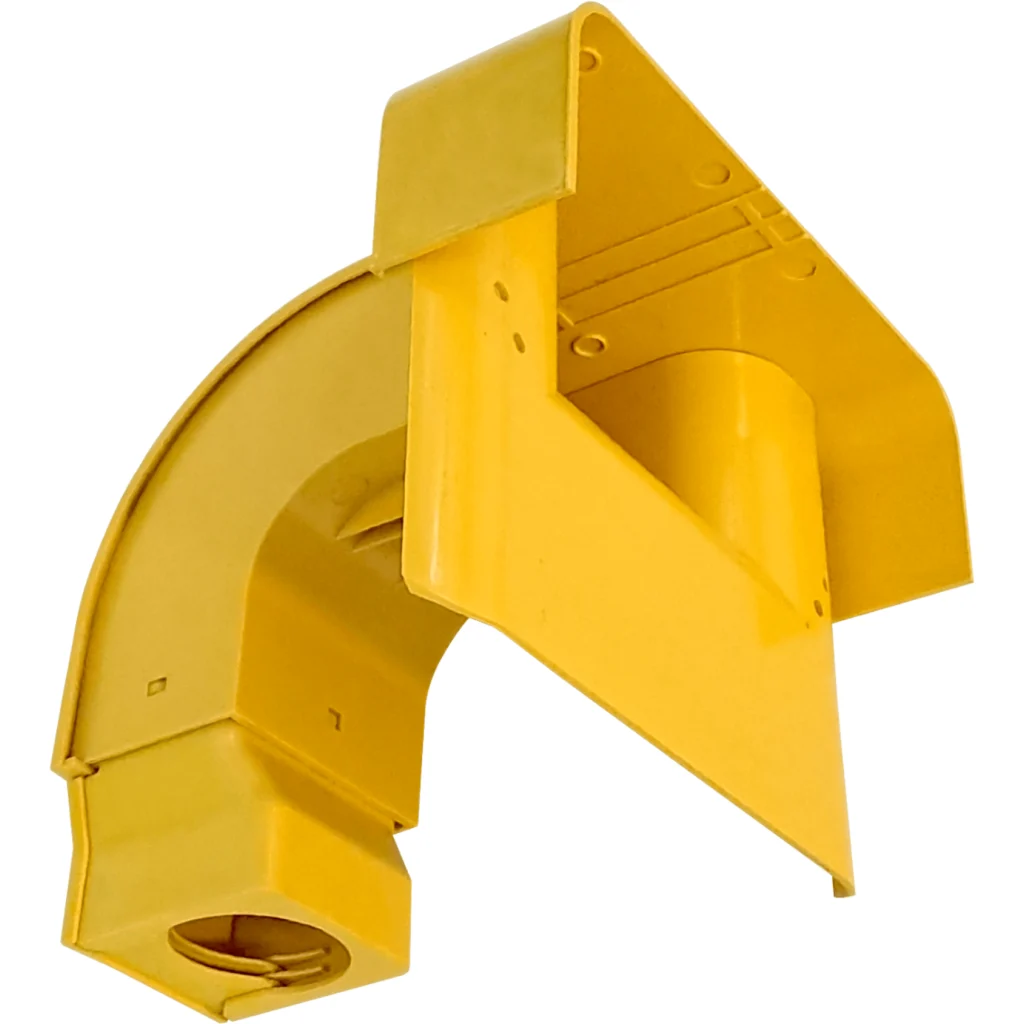 Imagen 1 de Conexion lateral para 120/240/360x100mm Amarilla PC+ABS LSZH