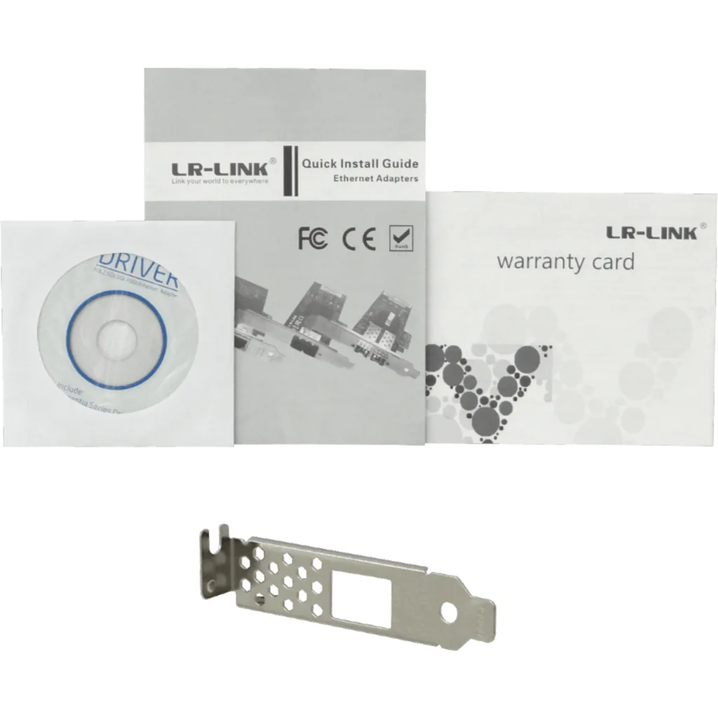 Imagen 3 de LRLINK 1-10G-RJ45 PCIe-x4 Tarjeta Server 10gbps LREC6880BT AQC107