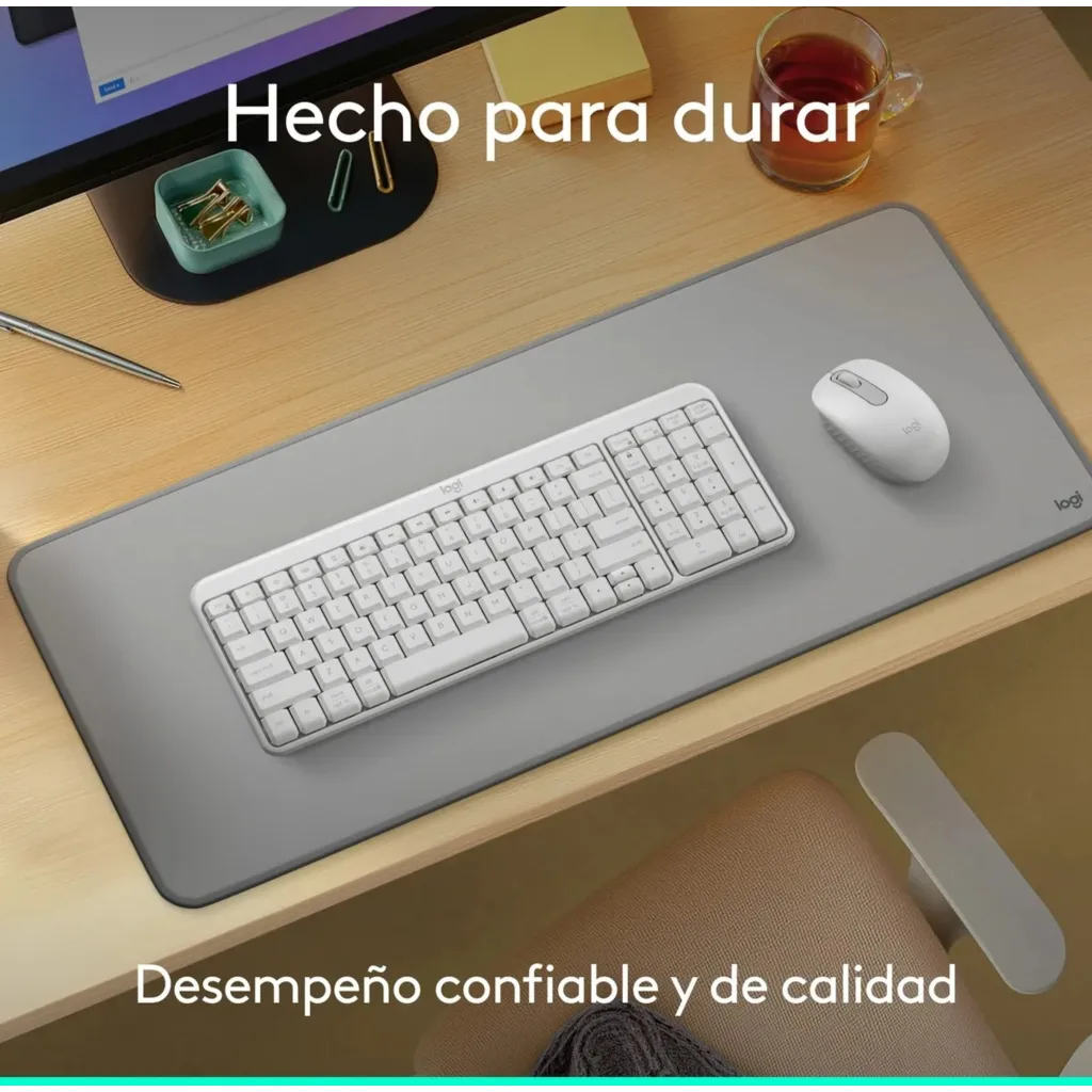 Imagen 3 de 920-013446 TECLADO K250 BLANCO (ESP)