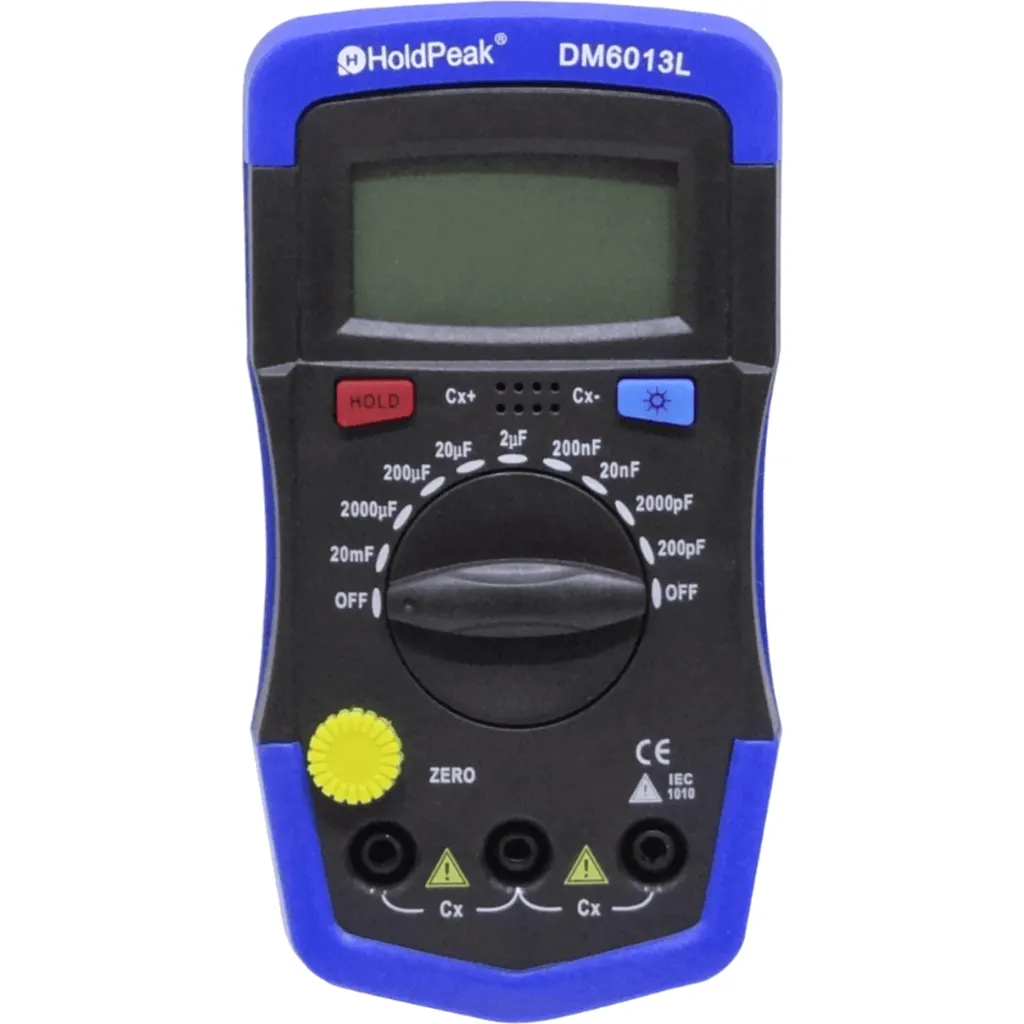 Imagen 1 de Tester ilum Condensadores Faradios Capacitometro req/Bat-9V 200pF-20mF