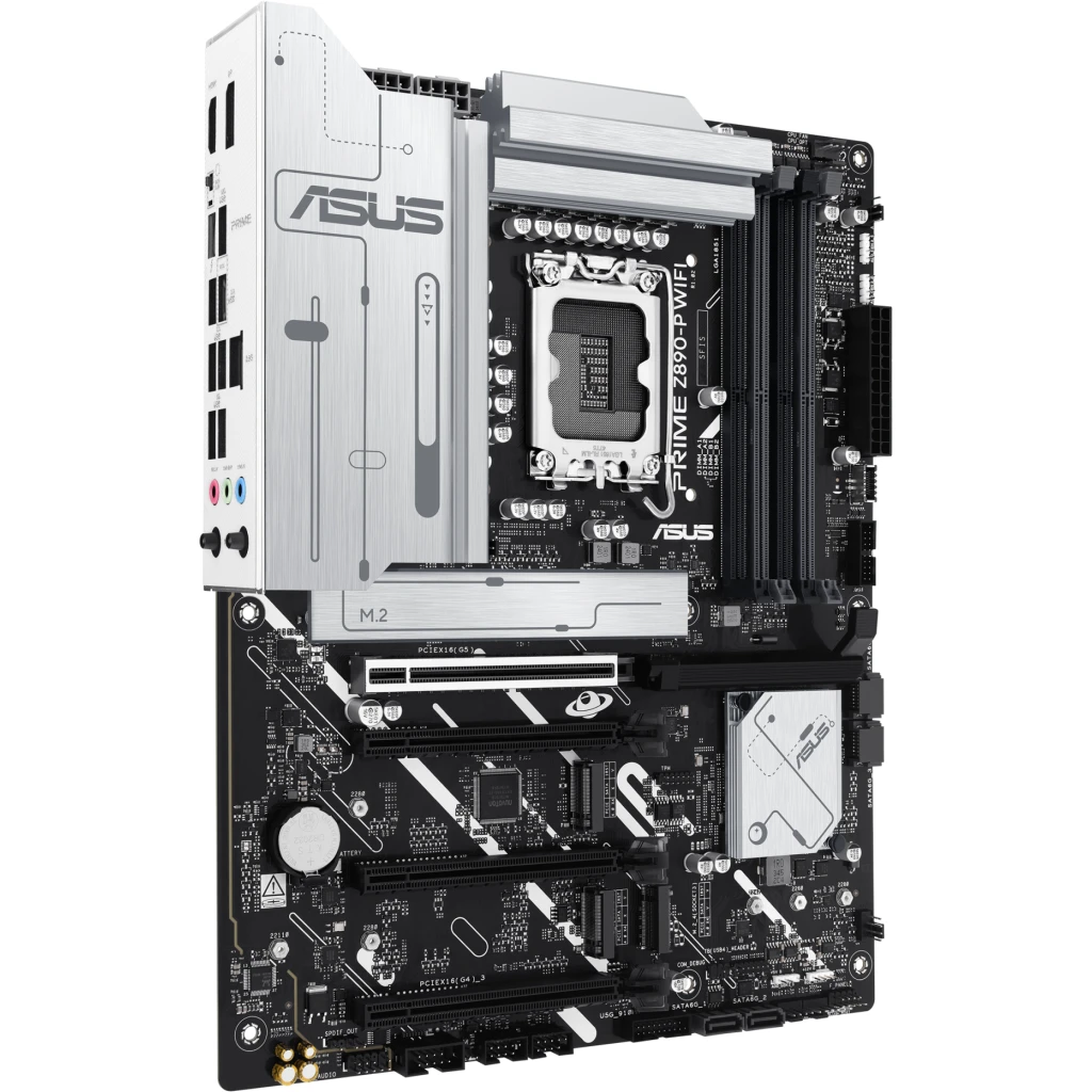 Imagen 2 de Tarjeta Madre Asus PRIME Z890-P WIFI LGA1851 4*DDR5 4*M.2 DP HDMI ThB USB-C
