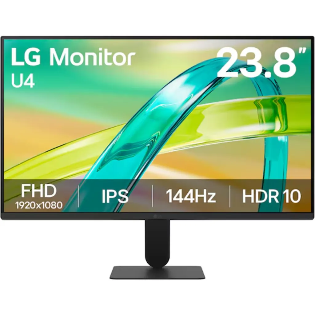 Monitor LG U4 24" FHD 1920*1080 IPS HDMI VGA Salida Auriculares 144Hz 