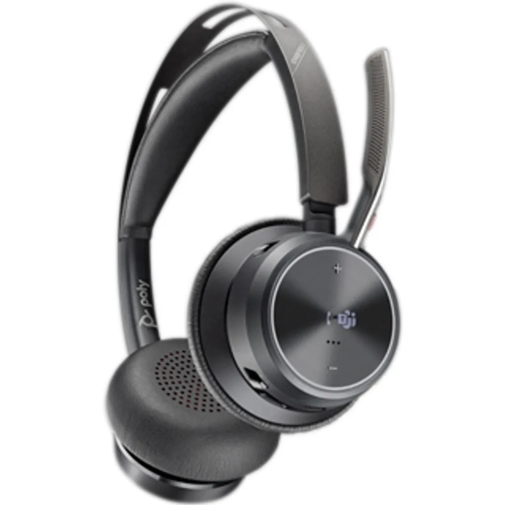 Imagen 5 de Audífonos Inalámbricos HP Poly Voyager Focus 2 MS Teams Certified + Adap USB-C/A