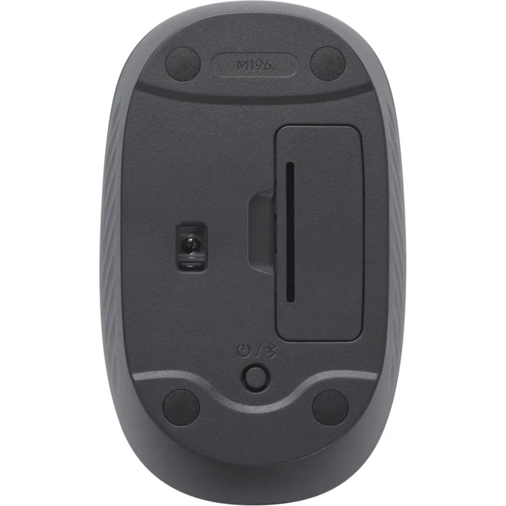 Imagen 4 de Mouse Inalámbrico Logitech M196, Óptico 1000dpi Bluetooth Graphite