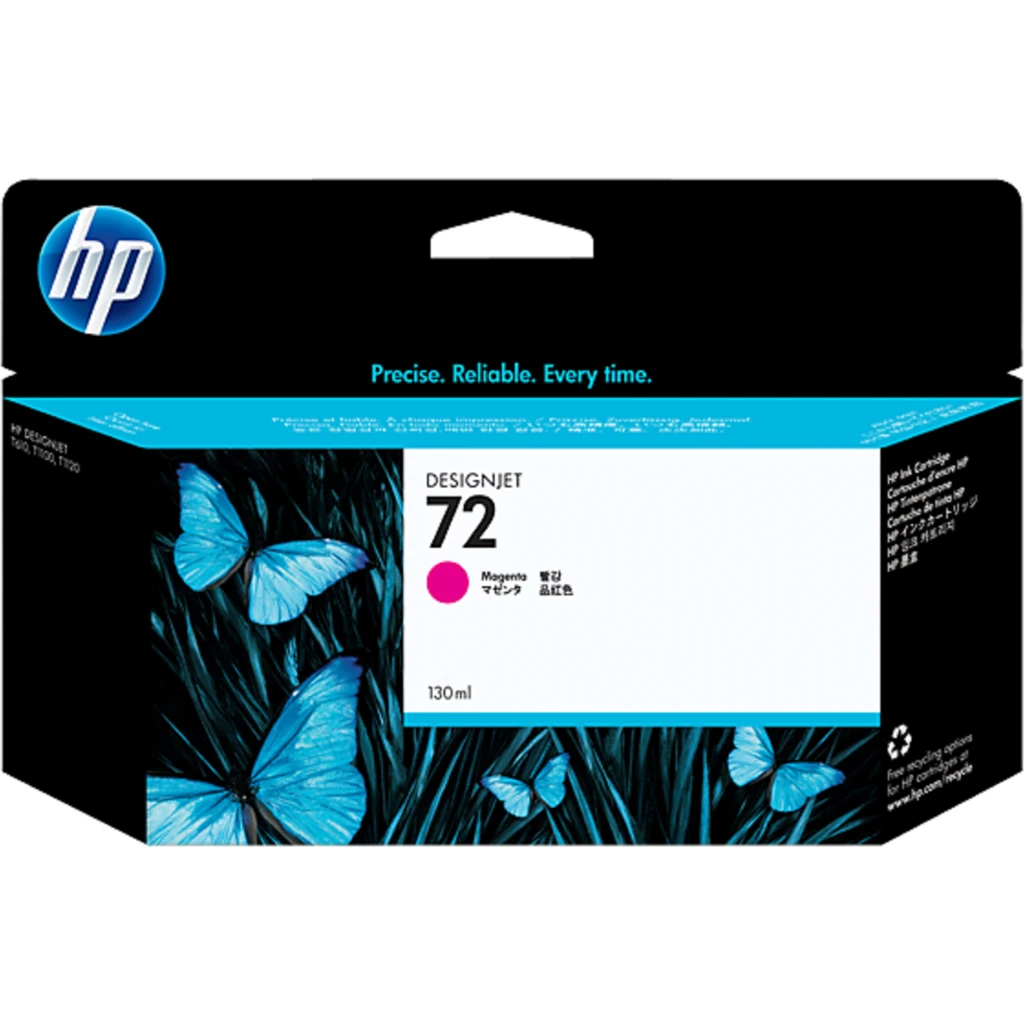 Imagen 1 de Cartridge HP 72 Magenta Comp DesignJet T610 T620 T770 T1100 T1200 T120 130ml