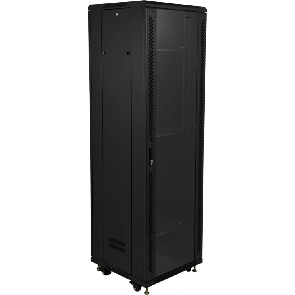 Imagen 4 de LINKMADE Desarmado 42U Vidrio 600mm 60cm-Fondo Rack Turbina Bandeja