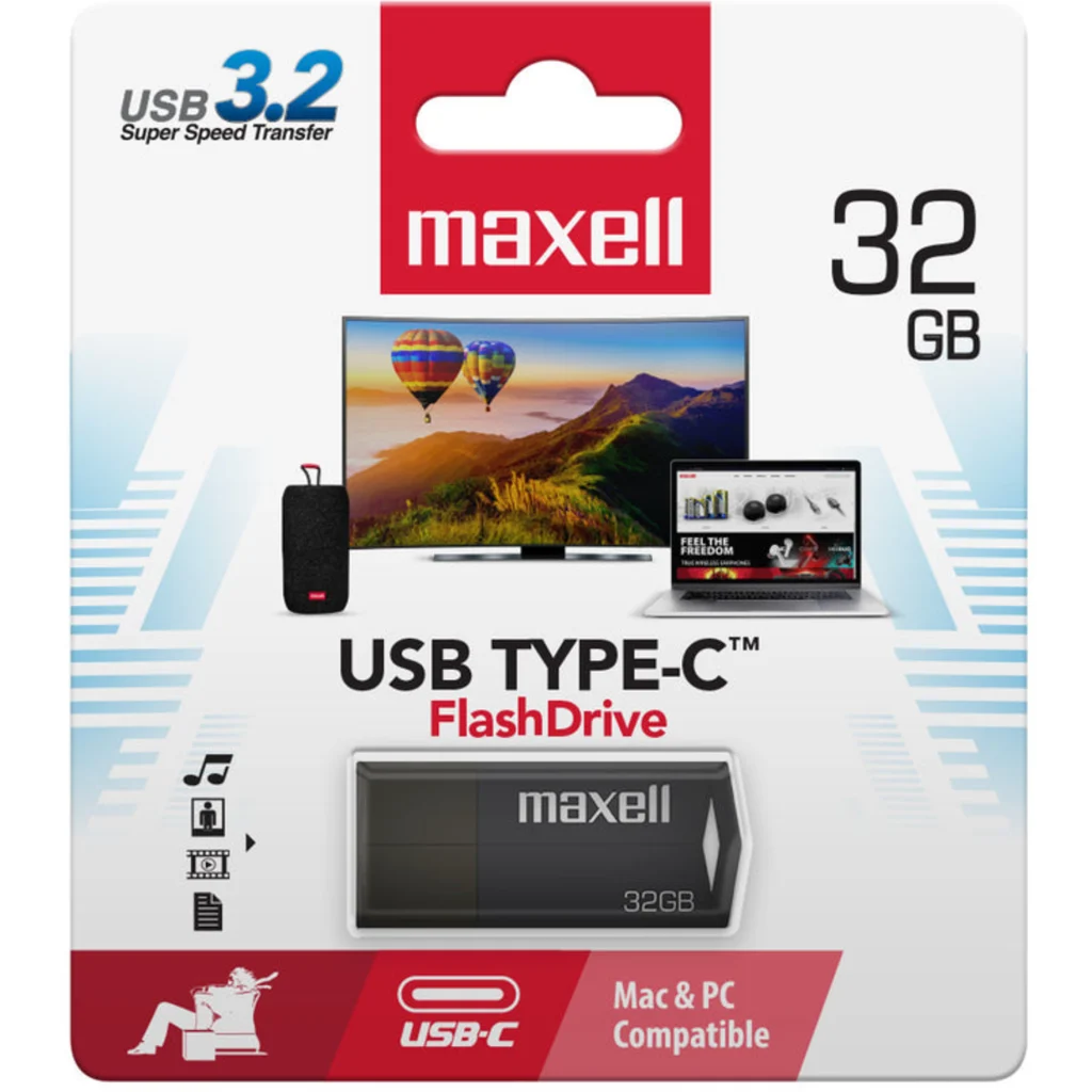 Imagen 2 de PENDRIVE TIPO C NEGRO 32GB 3,2