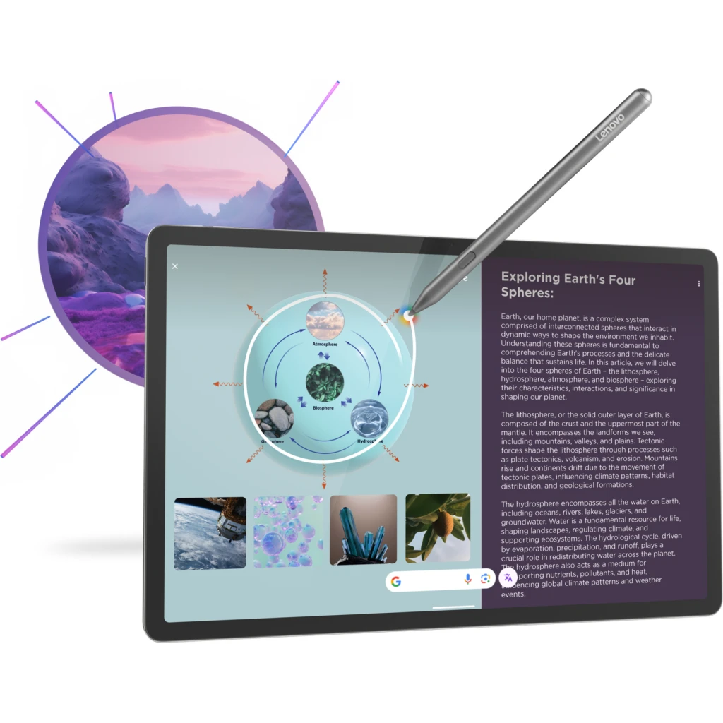 Imagen 20 de Tablet Lenovo IdeaTabPro TB373FU MTekD 8300 8GB 256GB 12.7"WIFI BT+Case+Pen+Buds