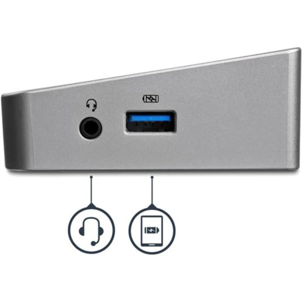 Imagen 4 de Docking Station Universal Triple USB 3.0 HDMI RJ-45 DisplayPort USB 