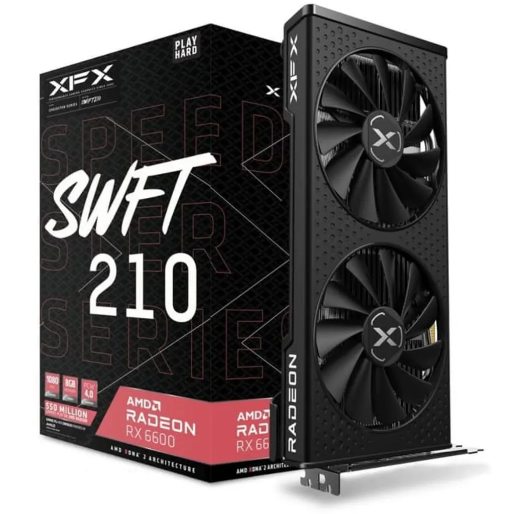 tecnomas.cl | [RX-66XL8LFDQ] XFX Speedster SWFT 210 AMD Radeon RX 6600