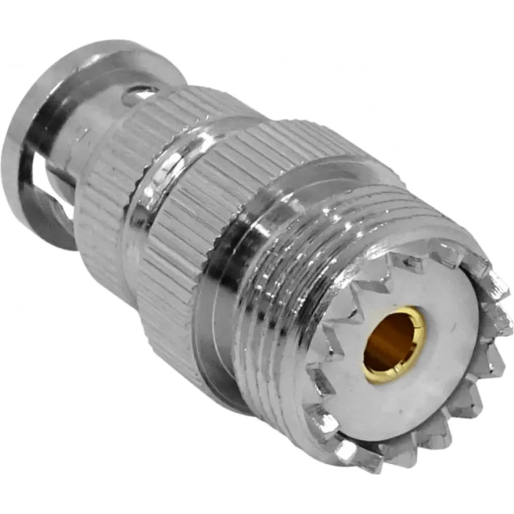 Imagen 2 de BNC-Macho UHF-Hembra/PL259-Hembra Adaptador Copla Coaxial