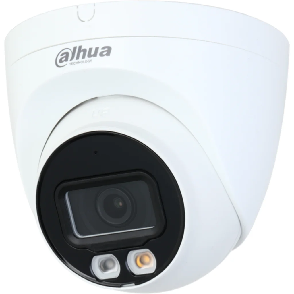 Imagen 1 de Cámara Domo Dahua IP Eyeball 2MP L.fijo 2.8mm dual iluminacion 30M IP67 SMD PI