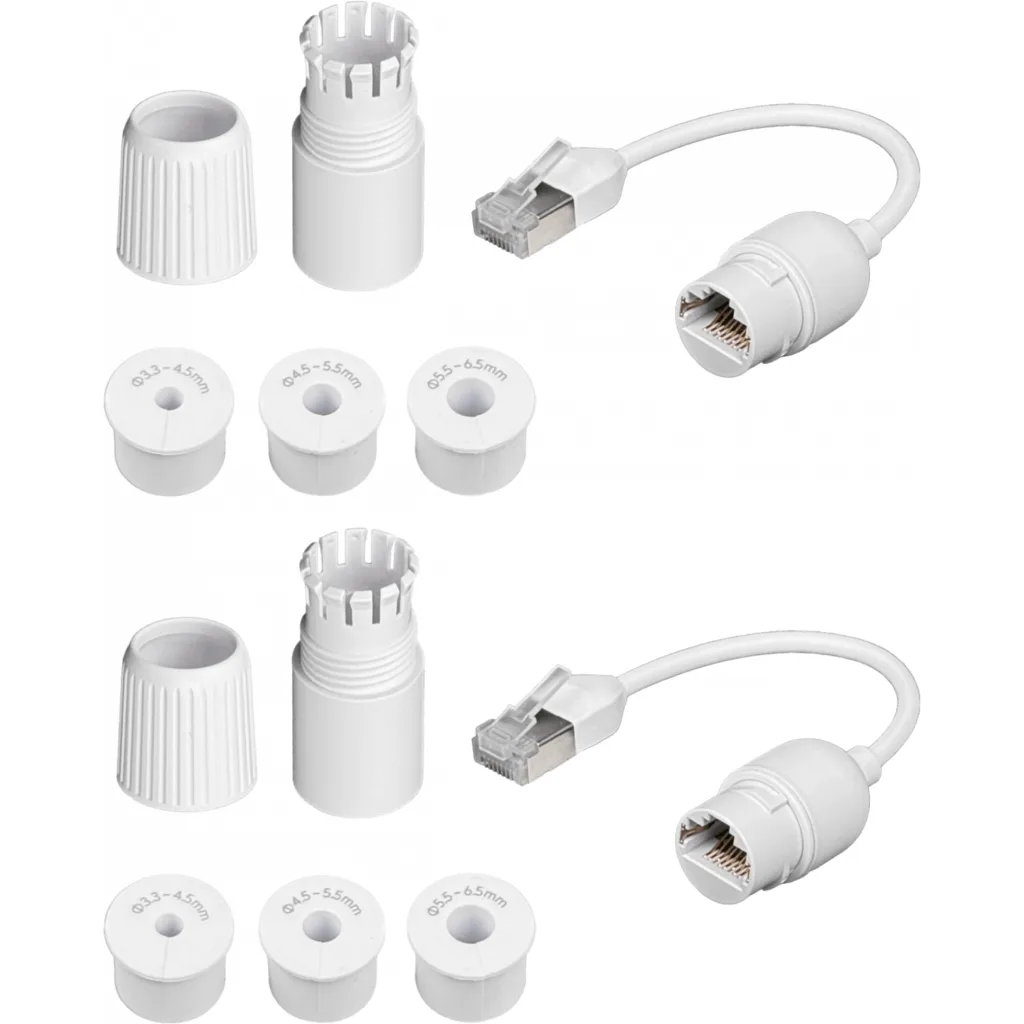 Imagen 4 de UBIQUITI 2un Copla Extension RJ45 Cat6A Blindado Macho-Hembra