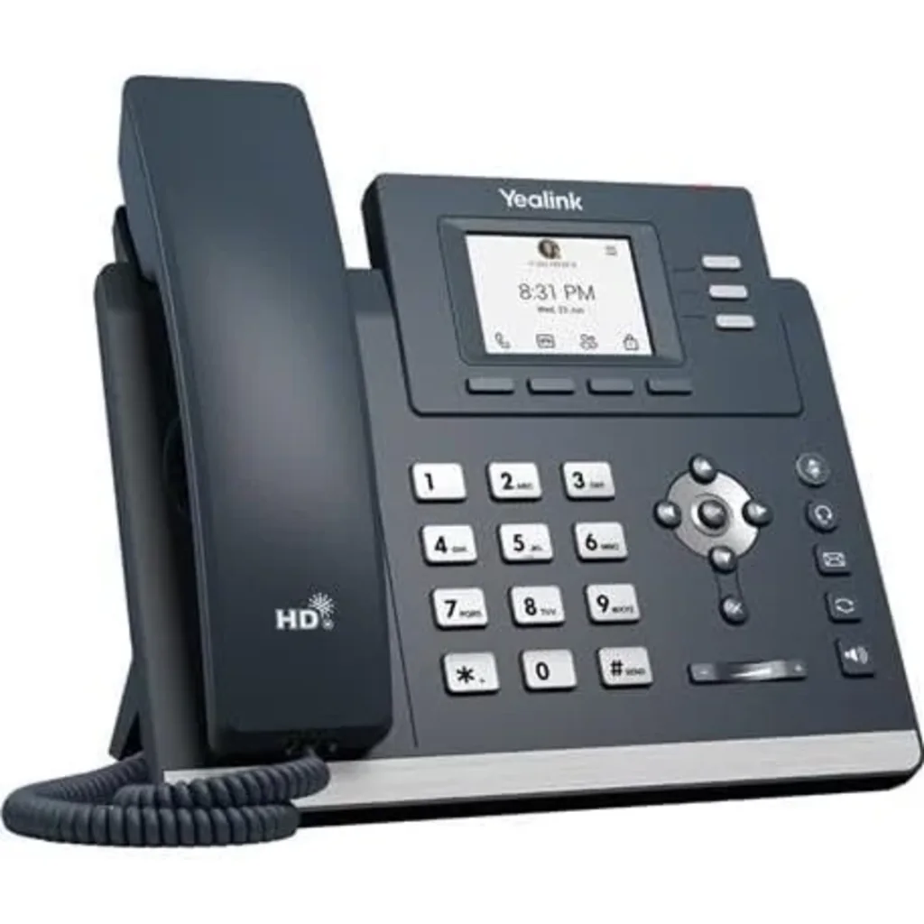 Imagen 2 de YEALINK Telefono nativo Teams, Android 9.0 , handset magnetico, pantalla 2,4", 1