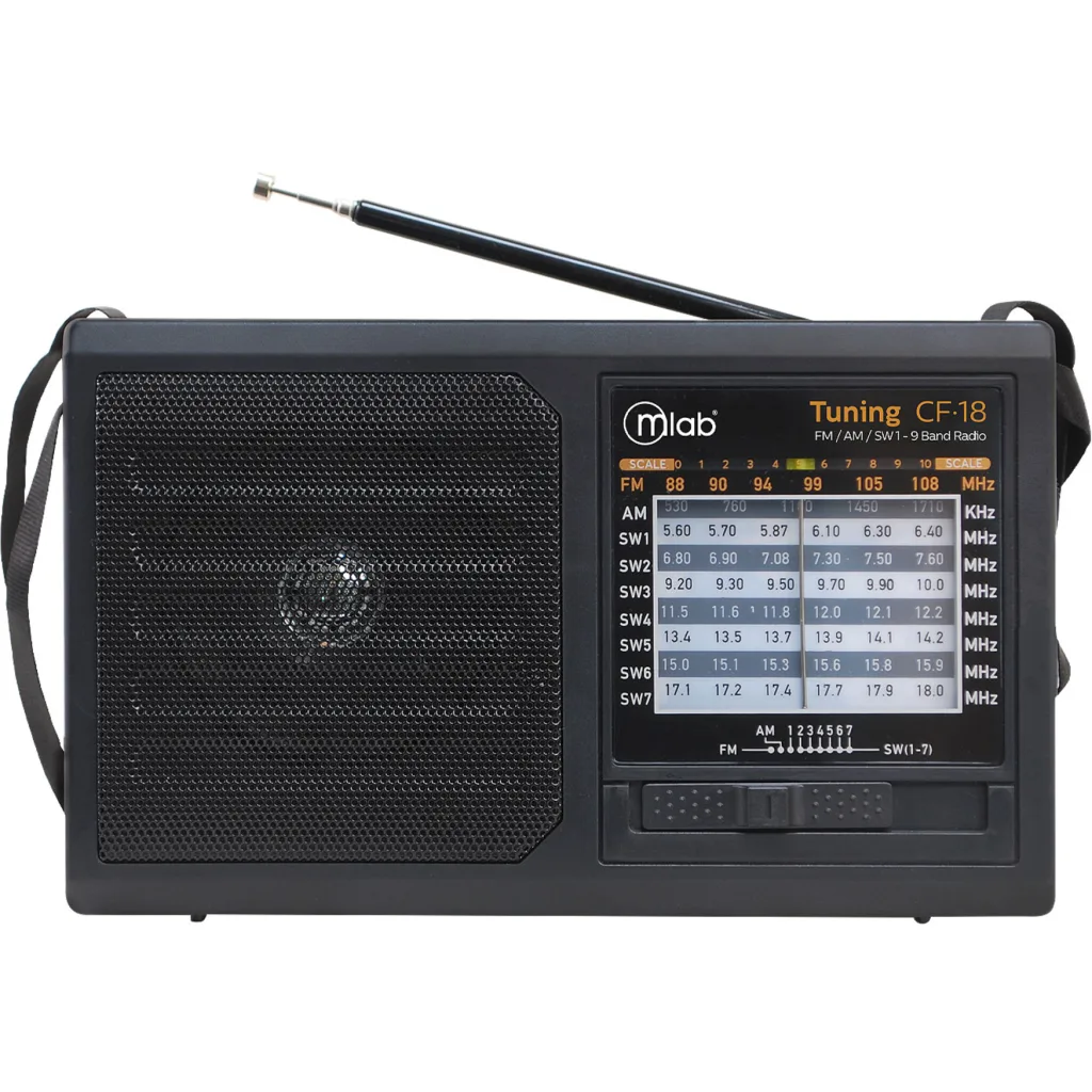 MLAB RADIO RETRO MULTIBANDA TUNING RECARGABLE CF-18