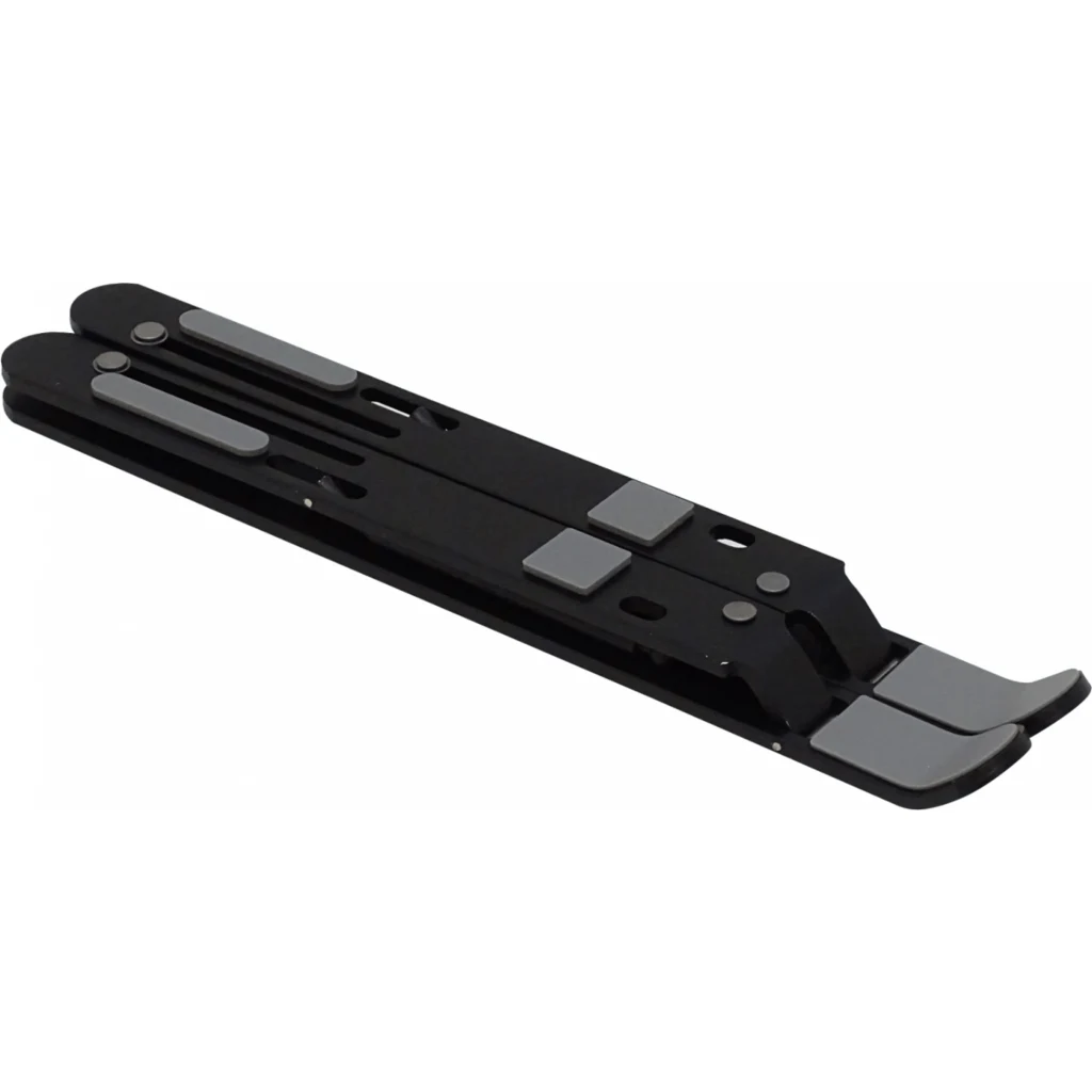 Soporte de Aluminio Negro para Portatil 6,5-21,5pulg 255x155x145mm