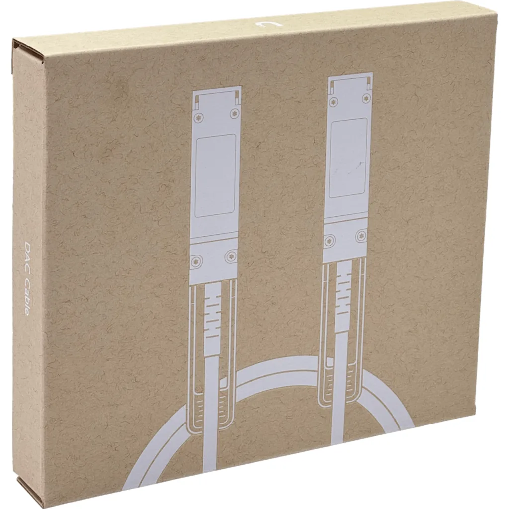 UI 50cm QSFP28-100G Cable Directo DAC Cobre 30AWG UACC-DAC-QSFP28-0.5