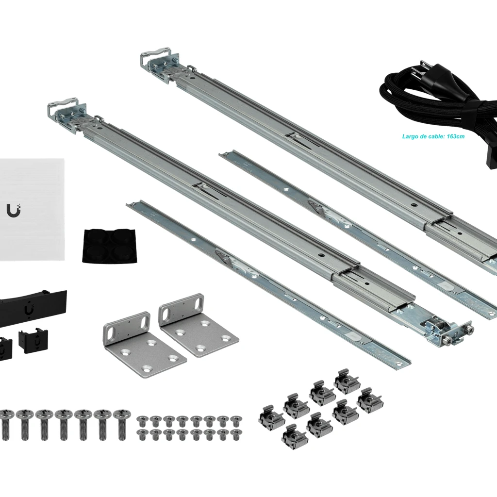 Imagen 3 de UBIQUITI 8-2500 16-10G 2-SFP28 Switch UniFi Rack Admin-L3 opc-USP-RPS Req 3200