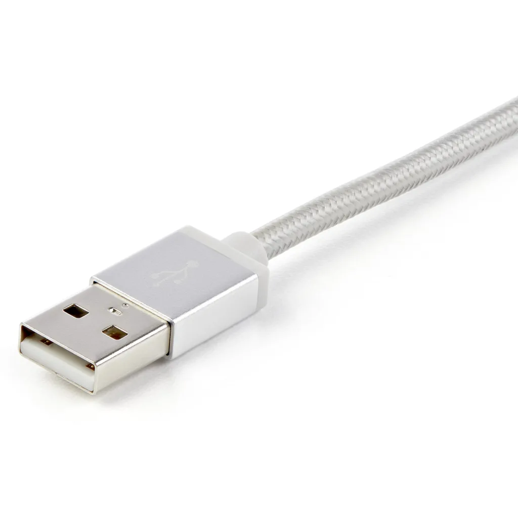 Imagen 2 de Cable StarTech USB 2.0 Tipo-A Macho a USB Apple Lightning / Tipo-C / Micro-B 1mt
