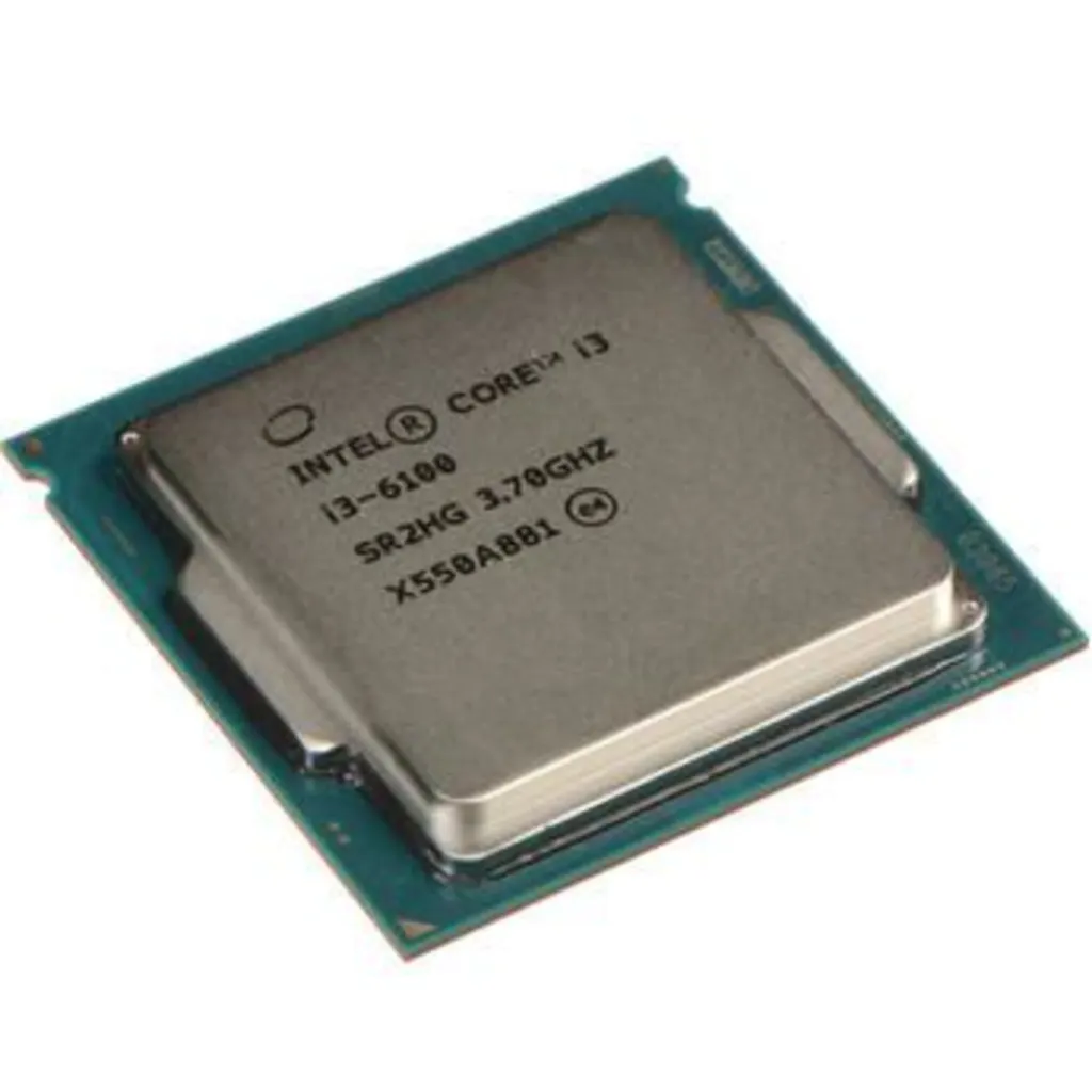 Imagen 1 de CPU Intel® Core I3-6100 6Gth 3.70GHz Frec. Básica 3MB 2 Núcleos LGA1151 c/Grf, Sin Disipador  (Reacondicionado)