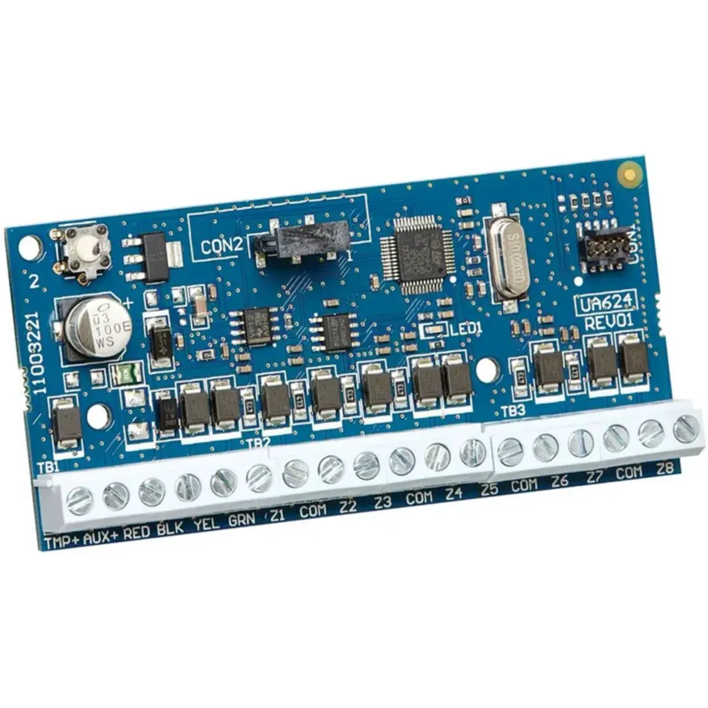 Imagen 1 de HSM2108. Modulo DSC de expancion de zonas cableadas. 8 zonas alimentacion auxiliar 125mA.