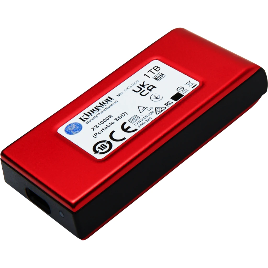 Imagen 3 de Unidad SSD Externo Kingston XS1000R 1TB USB-C 3.2 Gen2 Lec1050 MBs Esc1000 MBs
