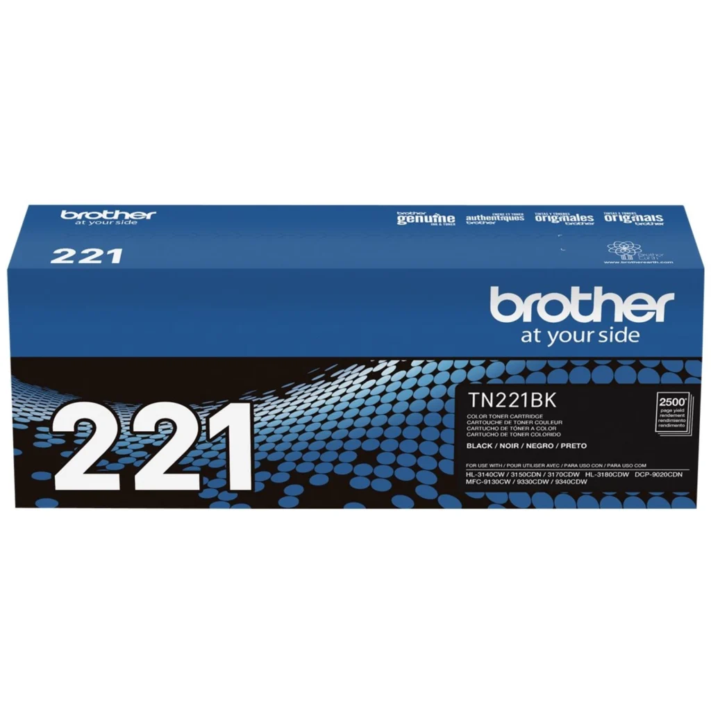 Imagen 7 de Toner Brother TN-221BK Negro Impr Laser HL3140 3170 9130 9330, 2500 Pág aprox