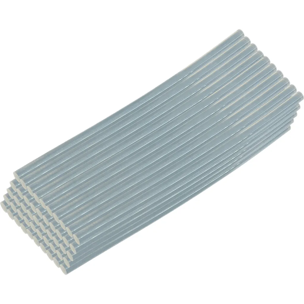 Barras 11mm x 20cm 50-unidades silicona transparente 7/16p Hot-Glue