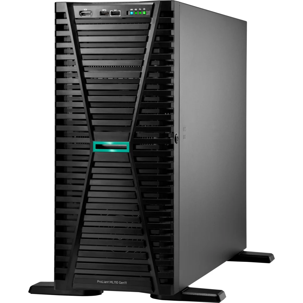 HPE ProLiant ML110 Gen11 3508U 2.1GHz 8c 1P 1x32GB-R 4LFF 2x960GB SSD 1x500W PS