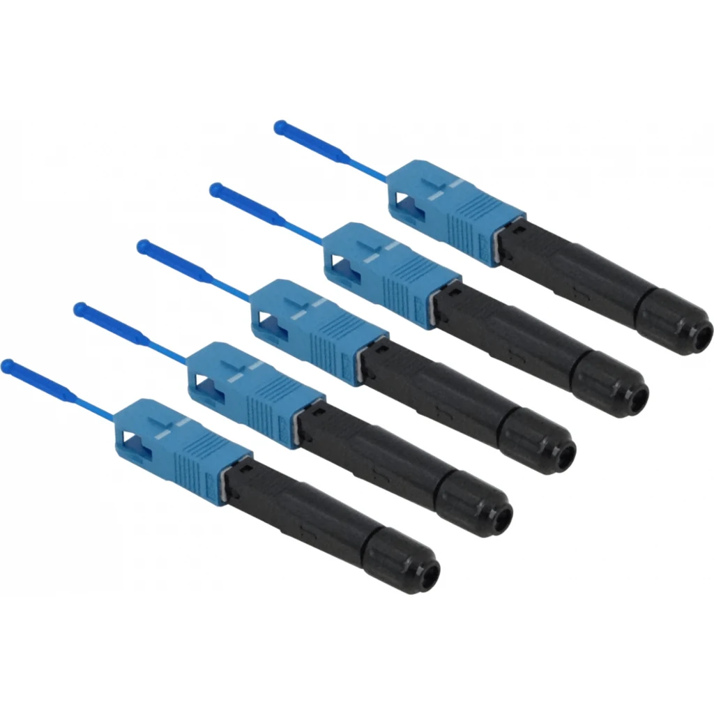 Imagen 1 de 5-unids. SC/UPC SM Splice-On Monomodo Conector Fibra para Fusionadora