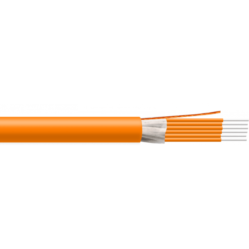 6-Fibras OM1 Cable 8-9mm Interior 1-mt LSZH Tight Buffer MM 62,5/125um