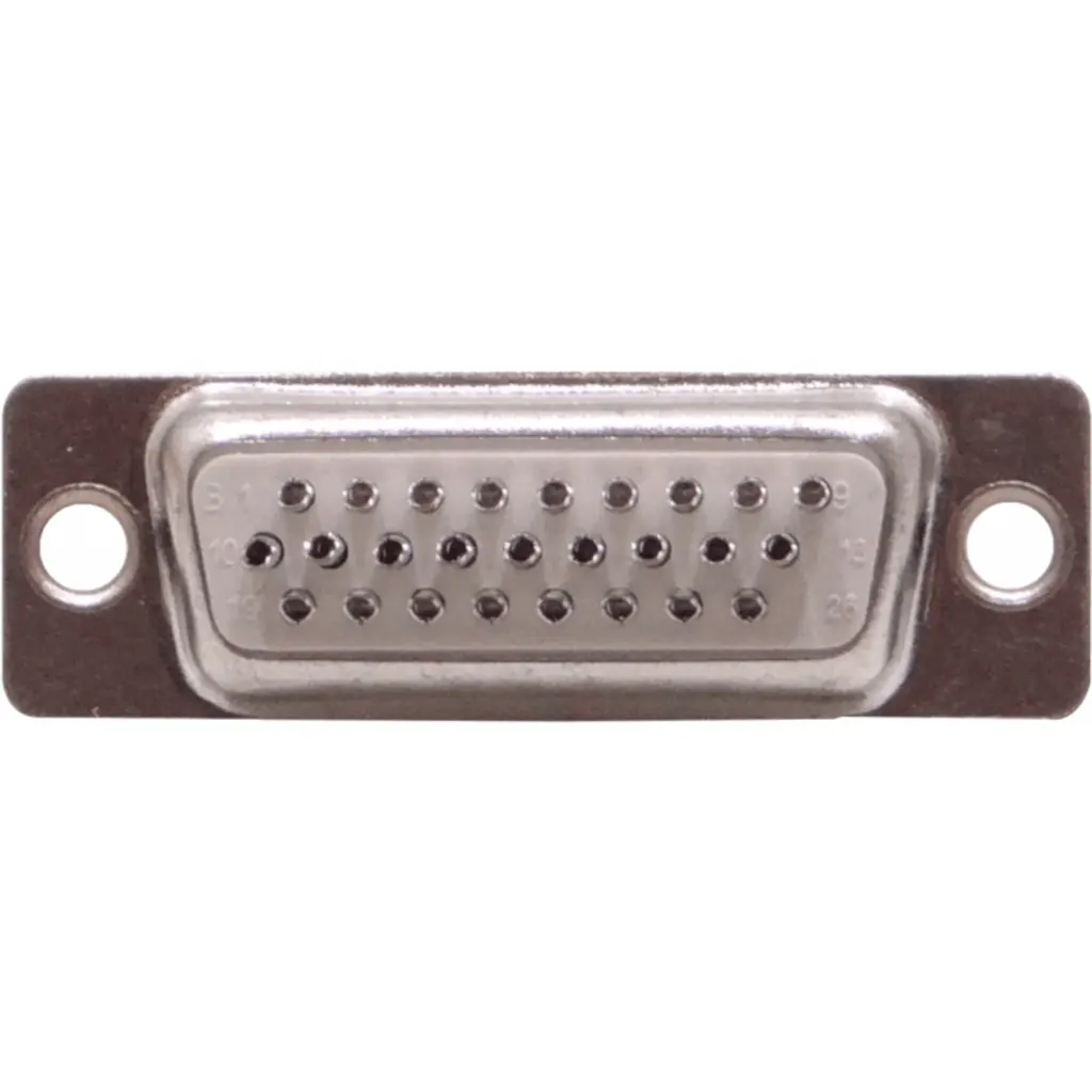 Imagen 2 de Hembra DA-26 DB26 39mm 26-pin Conector Soldable s/Tapa HD26