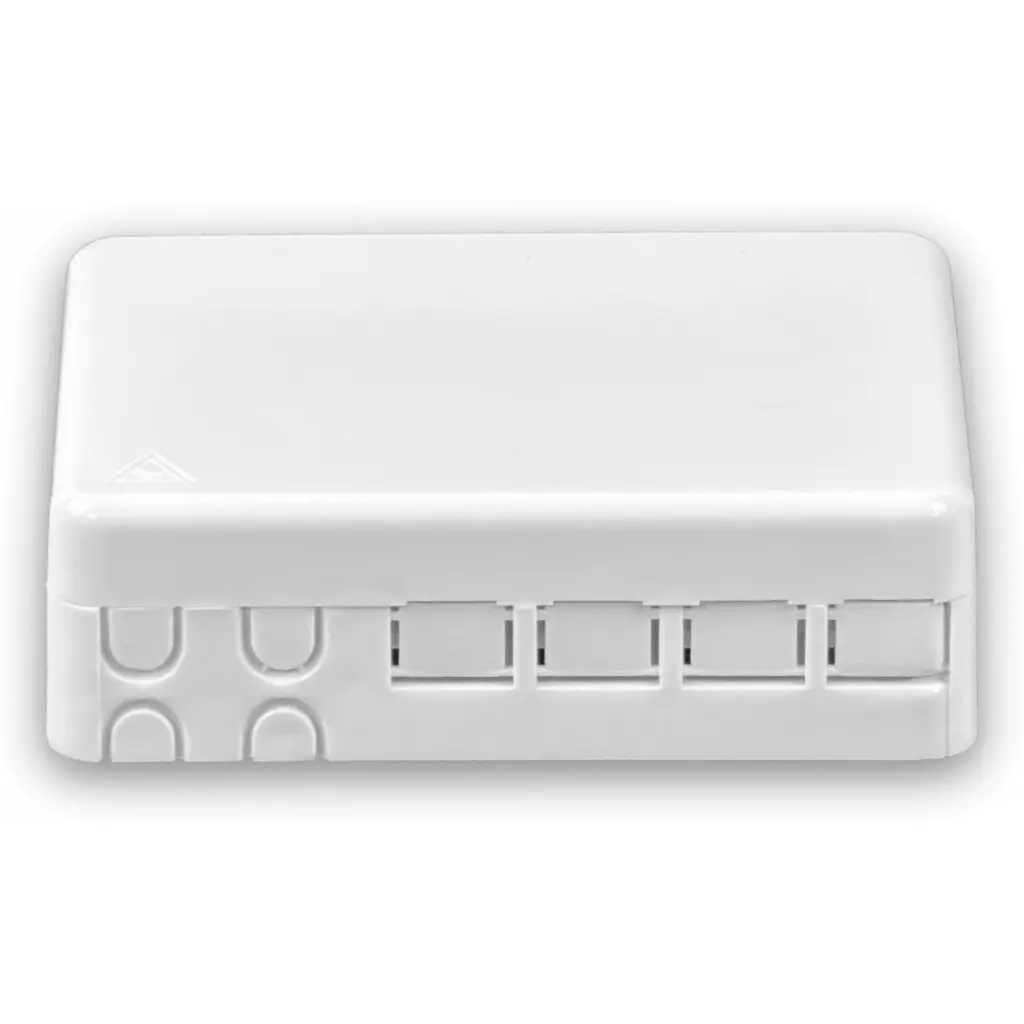 Imagen 2 de Caja Blanca p/Riel-DIN inc-4-Mang 2-CL-Rectang IP20 para Fibra NAP
