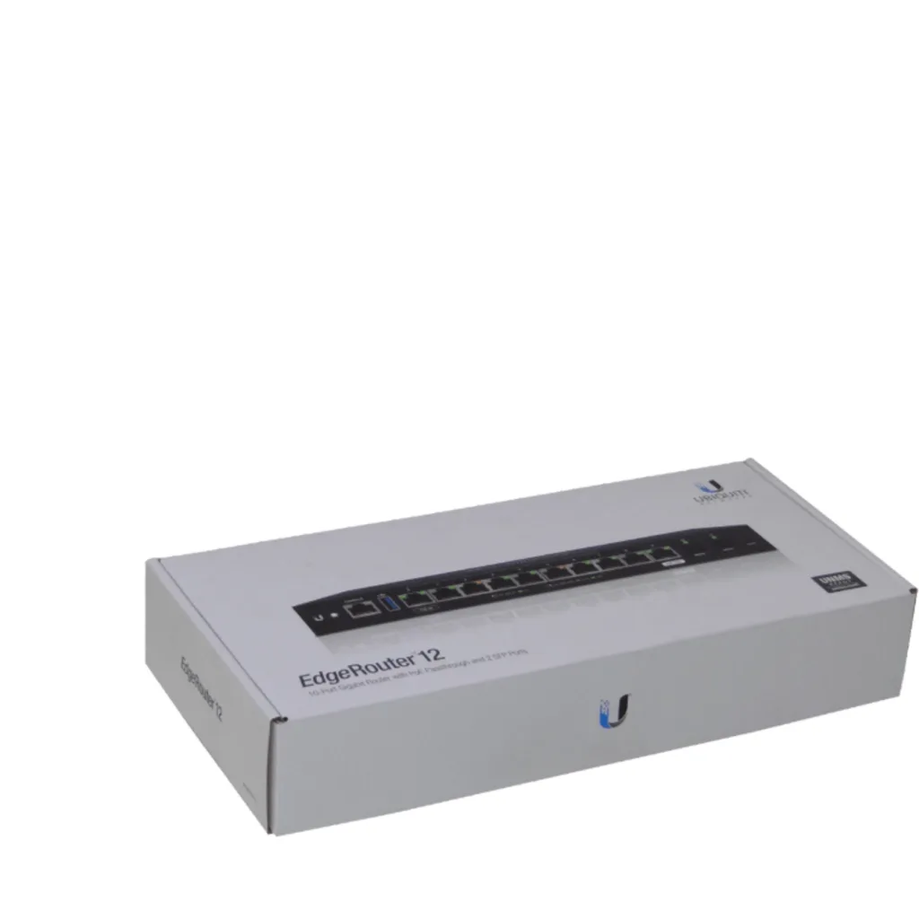 Imagen 3 de Router Ubiquiti EdgeRouter 12, 10 Puertos 10/100/1000 Mbps + 2 Puertos SFP 1U